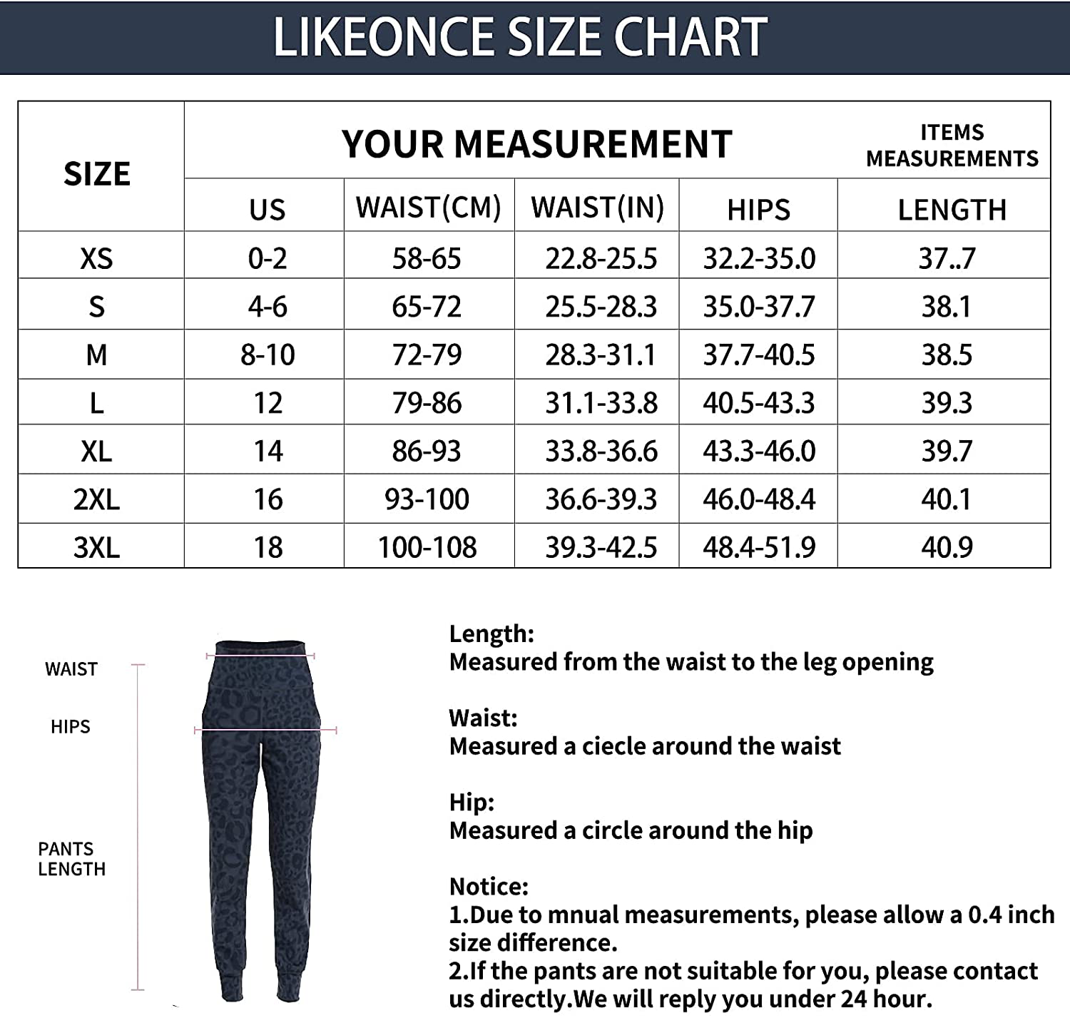 Likeonce Women'S Joggers Sweatpants High Waist Activewear Jogger Pants Casual Lounge Pants Workout Yoga Leggings with Pockets Apparel & Accessories > Clothing > Activewear Kylie Max   
