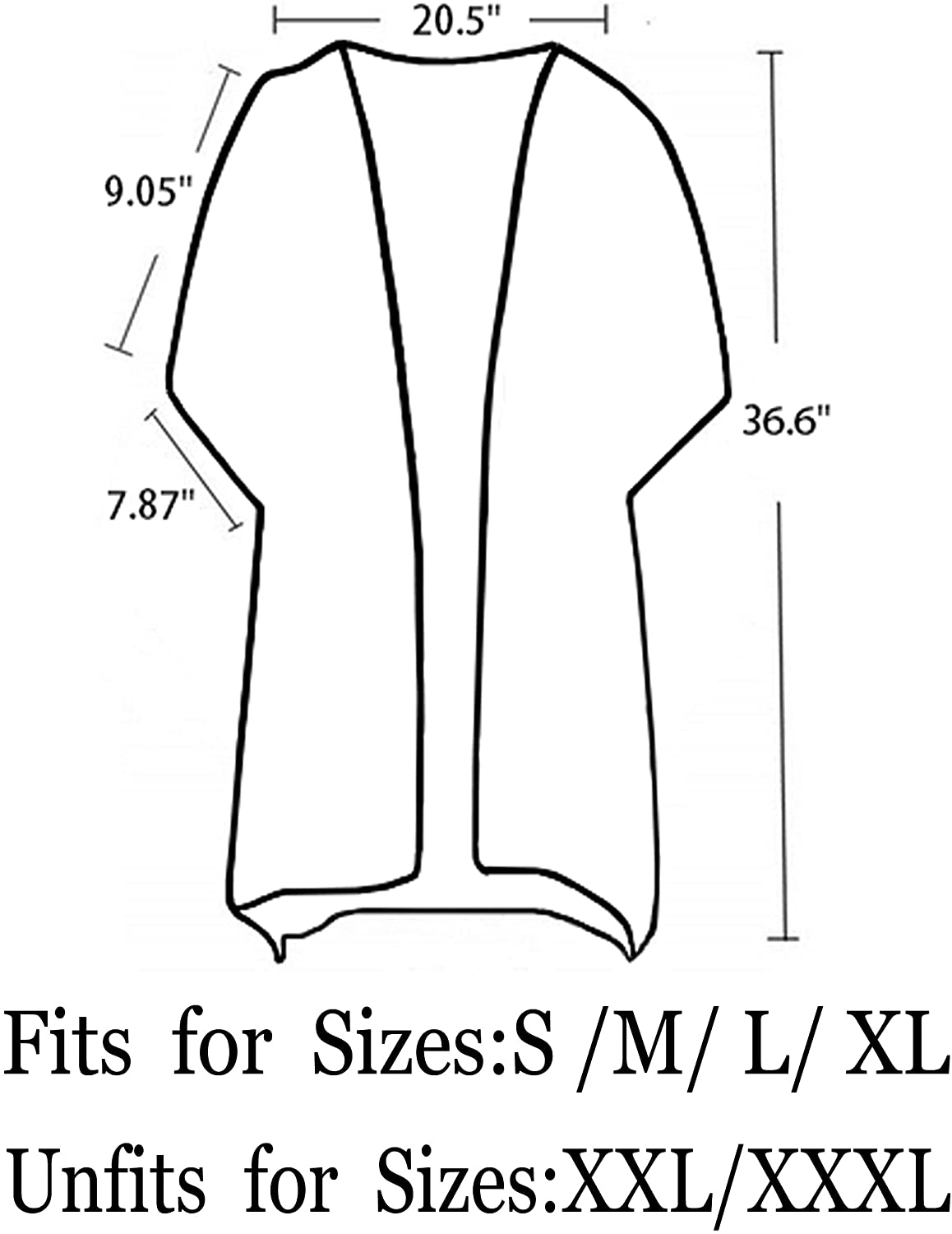LA CARRIE Women'S Chiffon Kimono Cardigan Cover up with Half Sleeve Summer Sheer Beachwear Swimsuit for Bikini Apparel & Accessories > Clothing > Swimwear Kylie Max   