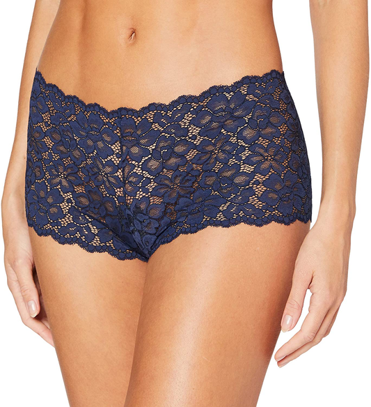 Maidenform Women'S Casual Comfort Cheeky Boyshort Apparel & Accessories > Clothing > Underwear & Socks > Underwear Maidenform Navy Small 