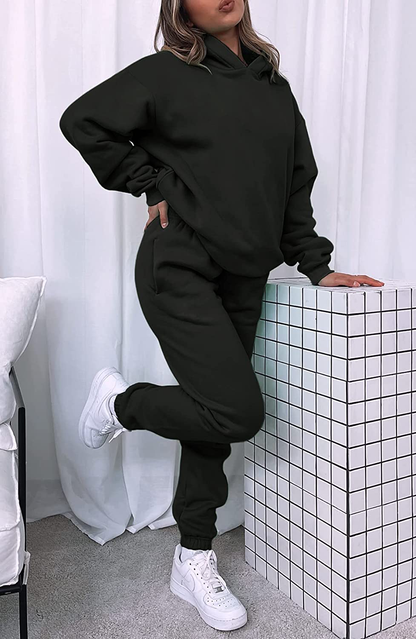 URBEARTH Womens Casual Comfy Sweatpants High Waisted Drawstring Sweat Pants Winter Cinch Bottom Joggers with Pocket Apparel & Accessories > Clothing > Activewear Kylie Max   
