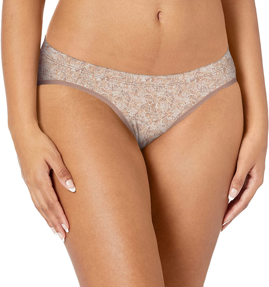 Maidenform Women'S Invisible Look Bikini  Maidenform Batik Blossom Print/Evening Blush 9 