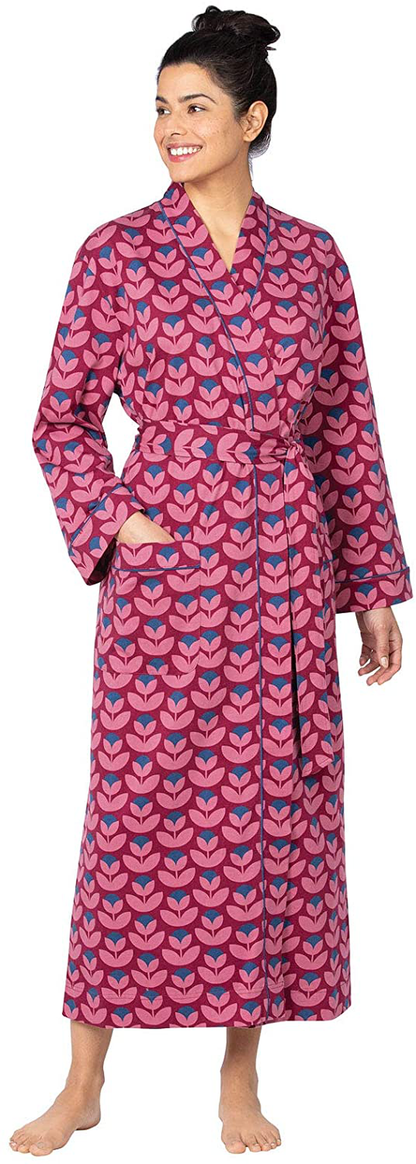 Pajamagram Long Women'S Cotton Robes - Soft Robe Womens Apparel & Accessories > Clothing > Sleepwear & Loungewear > Robes PajamaGram   