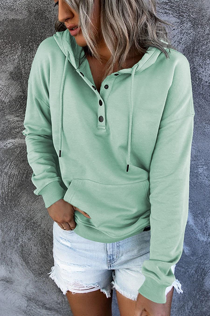 Ezymall Womens Casual Hoodies Pullover Tops Drawstring Long Sleeve Sweatshirts Fall Clothes with Pocket Apparel & Accessories > Clothing > Activewear Kylie Max   