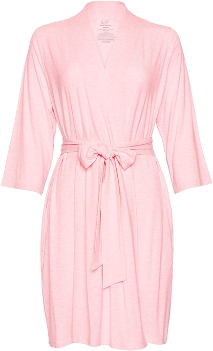 Posh Peanut Mommy Robe for Maternity, Labor Delivery Soft Nursing Lounge Wear, Viscose from Bamboo Apparel & Accessories > Clothing > Sleepwear & Loungewear > Robes Posh Peanut   