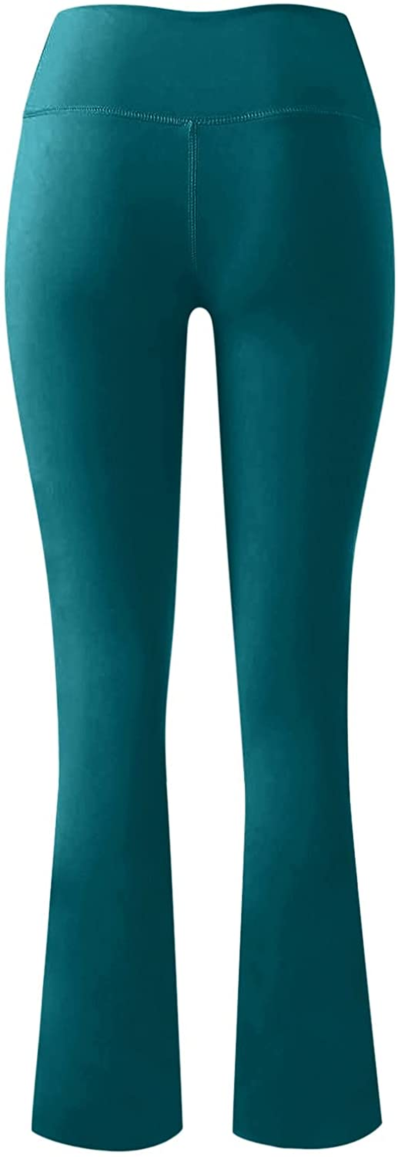 Burband Womens Bootcut Yoga Pants Tummy Control Non See through High Waisted Lounge Pants Bootleg Work Pants Dress Pants Apparel & Accessories > Clothing > Underwear & Socks > Shapewear Burband   