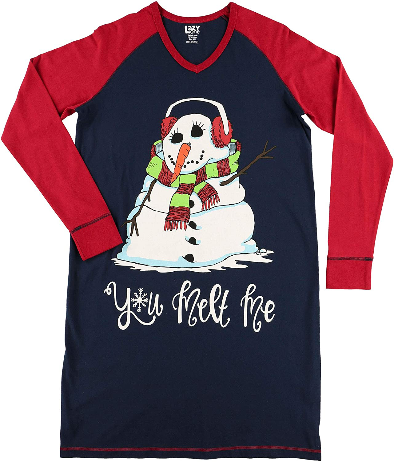 Lazy One V-Neck Nightshirts for Women, Animal Designs Apparel & Accessories > Clothing > Sleepwear & Loungewear > Nightgowns Kylie Max   