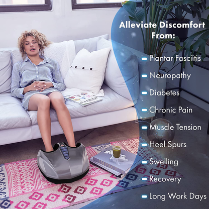 Miko Shiatsu Foot Massager Machine With Deep-Kneading, Compression, Heat and Multi-Level Settings for Plantar Fasciitis, Neuropathy, and Diabetics, Up to Size 13 Arts & Entertainment > Party & Celebration > Gift Giving Miko   