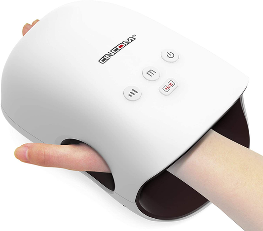 CINCOM Rechargeable Hand Massager with Heat for Women, Cordless Electric Massager for Hands, Air Compression Kneading Massage with Heat for Arthritis, Wrist, Pain Relief & Finger Numbness Arts & Entertainment > Party & Celebration > Gift Giving CINCOM   