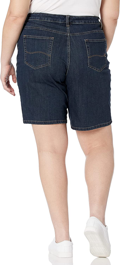 Lee Women'S plus Size Relaxed-Fit Bermuda Short Apparel & Accessories > Clothing > Shorts Kylie Max   