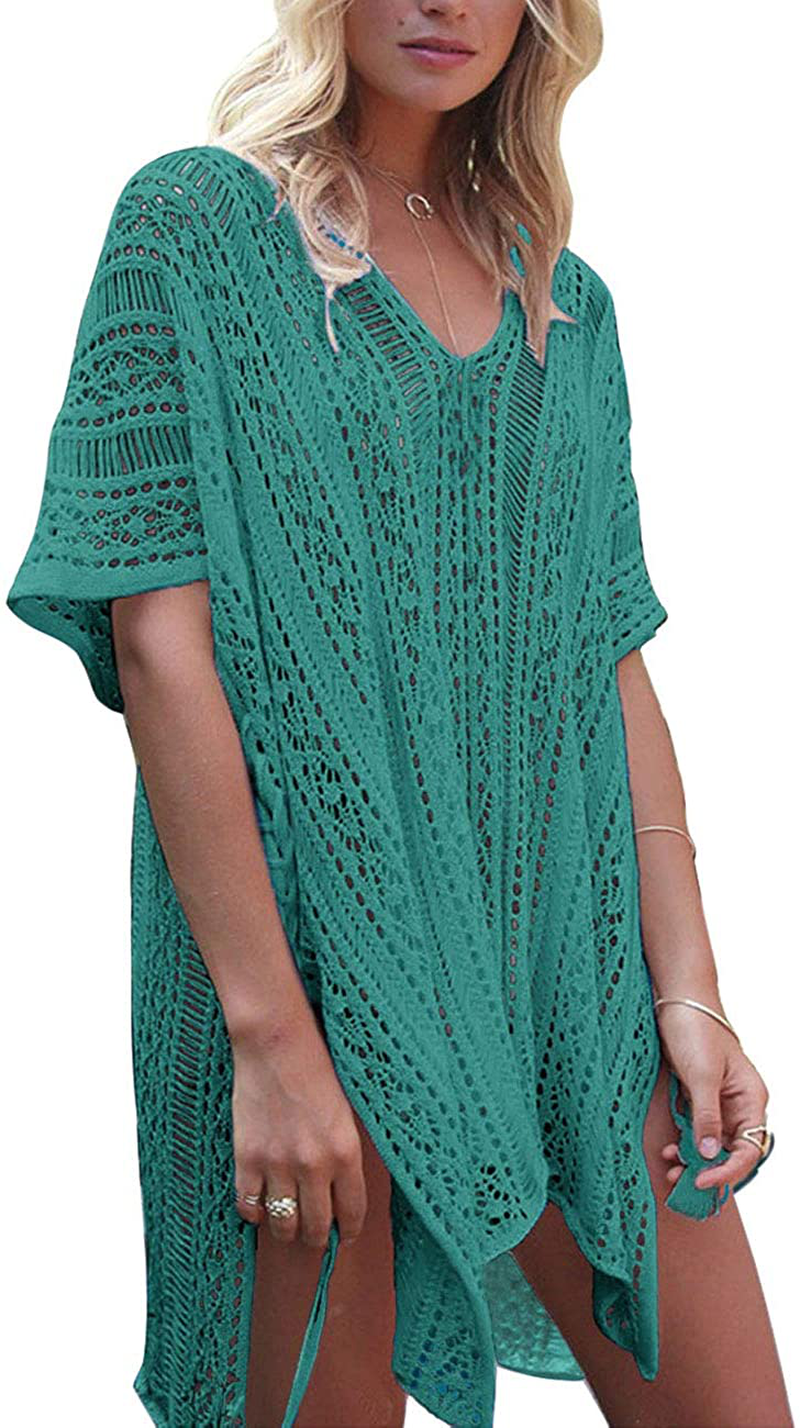 Shermie Swimsuit Cover Ups for Women V Neck Loose Beach Bikini Bathing Suit Cover Up Apparel & Accessories > Clothing > Swimwear Kylie Max   