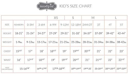 Mud Pie Kids Children'S Unisex Pumpkin Spice Pajama Set, Multi Apparel & Accessories > Clothing > Sleepwear & Loungewear > Pajamas Kylie Max   