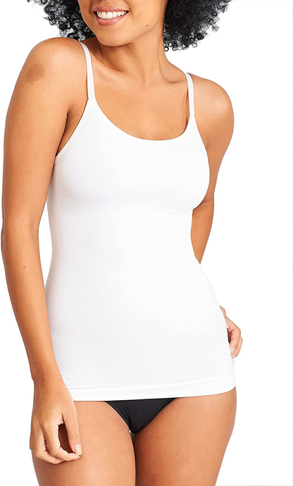 Shapermint Scoop Neck Compression Cami - Tummy and Waist Control Body Shapewear Camisole Apparel & Accessories > Clothing > Underwear & Socks > Shapewear Shapermint White 4X-Large 