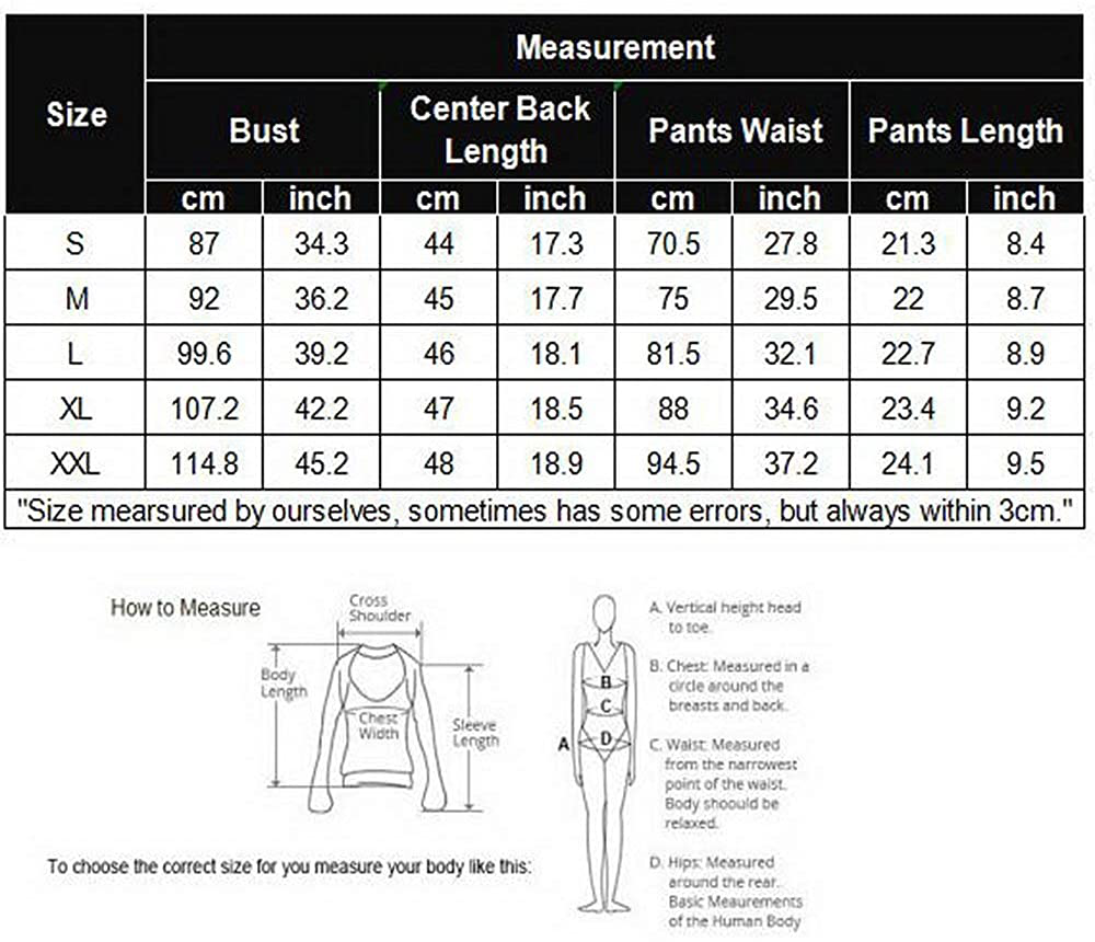 Sheshow Women'S Cami Shorts Sets Satin Sexy Lingerie Pajamas Silky Pjs Sleepwear O Neck Nightwear Lounge Set S-XXL Apparel & Accessories > Clothing > Sleepwear & Loungewear Kylie Max   