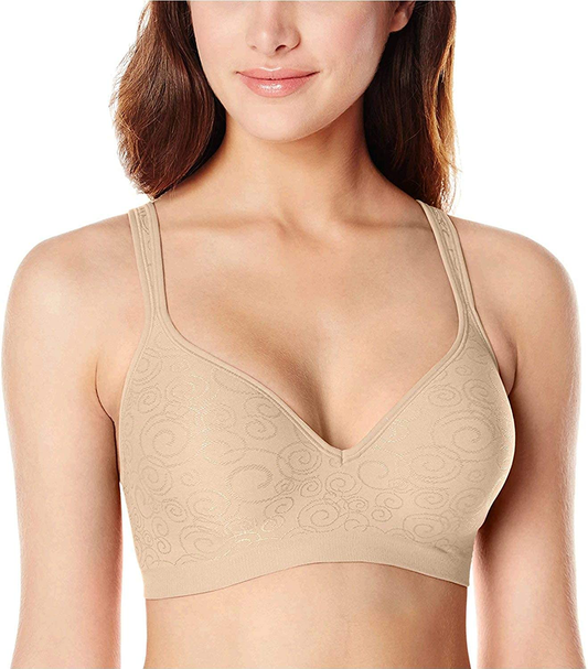 Bali Women'S Comfort Revolution Wirefree Bra DF3463 Apparel & Accessories > Clothing > Underwear & Socks > Bras Kylie Max   
