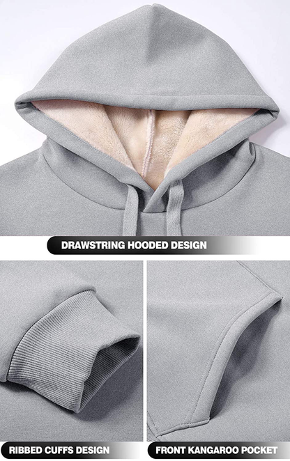 Theast Womens Winter Casual Warm Fleece Sherpa Lined Pullover Hooded Sweatshirt, Hoodies Sweatshirt for Women Apparel & Accessories > Clothing > Activewear Kylie Max   