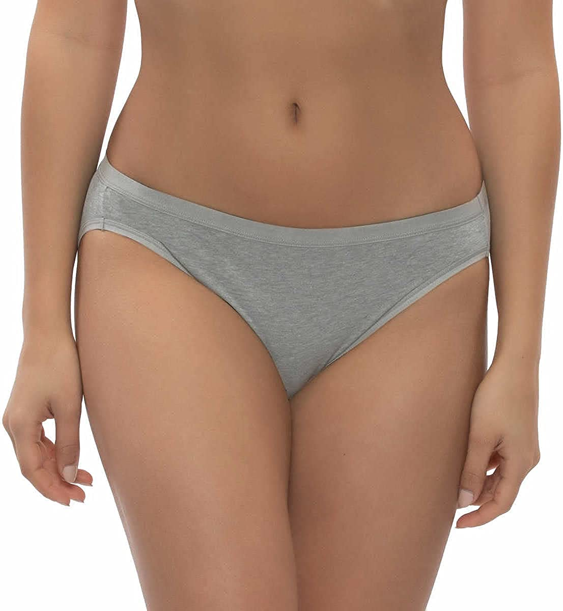 Felina Womens 6 Pack Organic Cotton Stretch Bikini Apparel & Accessories > Clothing > Underwear & Socks > Underwear KYLIE MAX   
