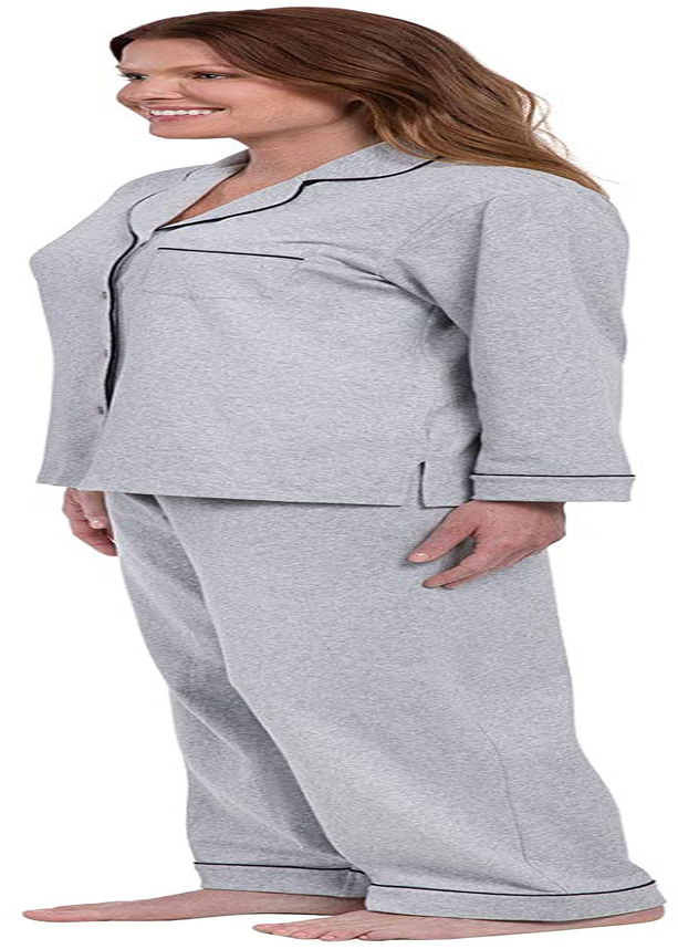 Pajamagram Pajama Set for Women - Cotton Jersey Pajamas Women Apparel & Accessories > Clothing > Sleepwear & Loungewear > Pajamas Kylie Max   