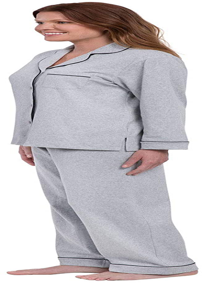 Pajamagram Pajama Set for Women - Cotton Jersey Pajamas Women Apparel & Accessories > Clothing > Sleepwear & Loungewear > Pajamas Kylie Max   