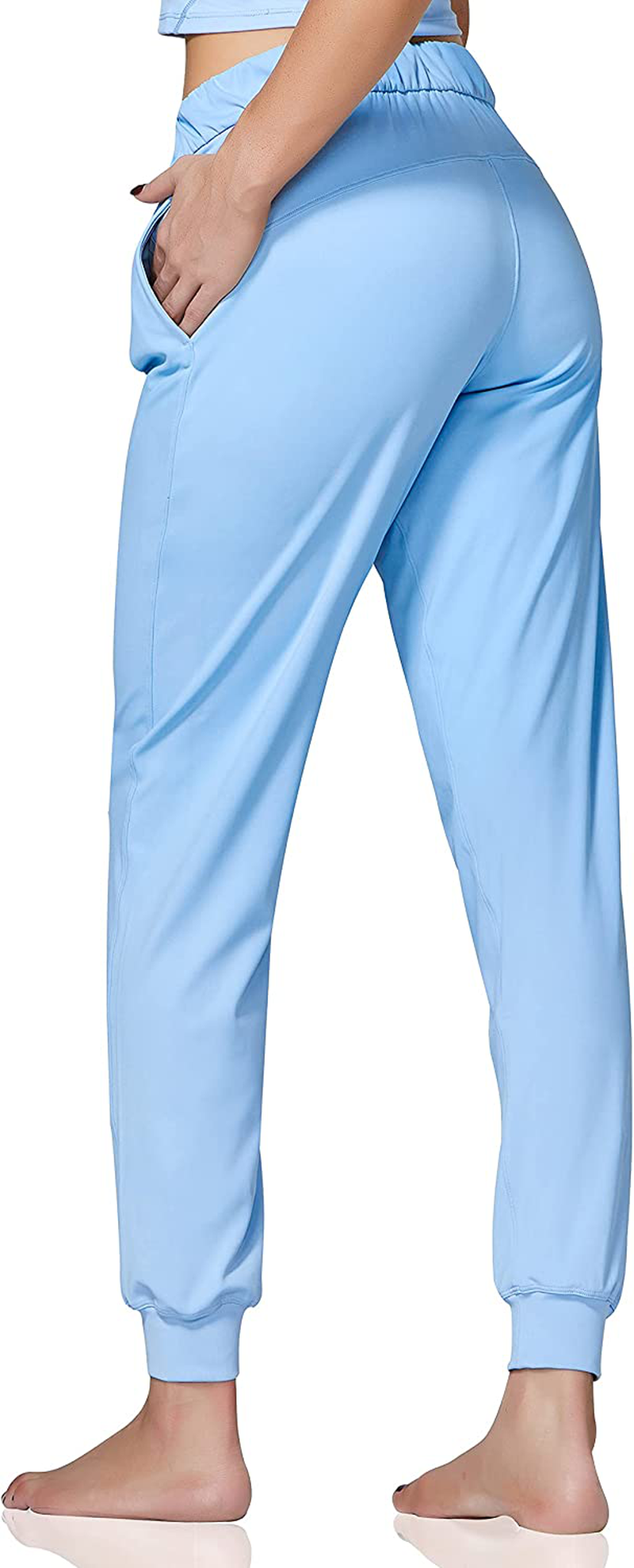 Sunzel Women Lightweight Joggers Pants with Pockets, Super Soft Quick Dry Lounge Sweatpants for Yoga Workout Running Casual Apparel & Accessories > Clothing > Activewear Kylie Max   