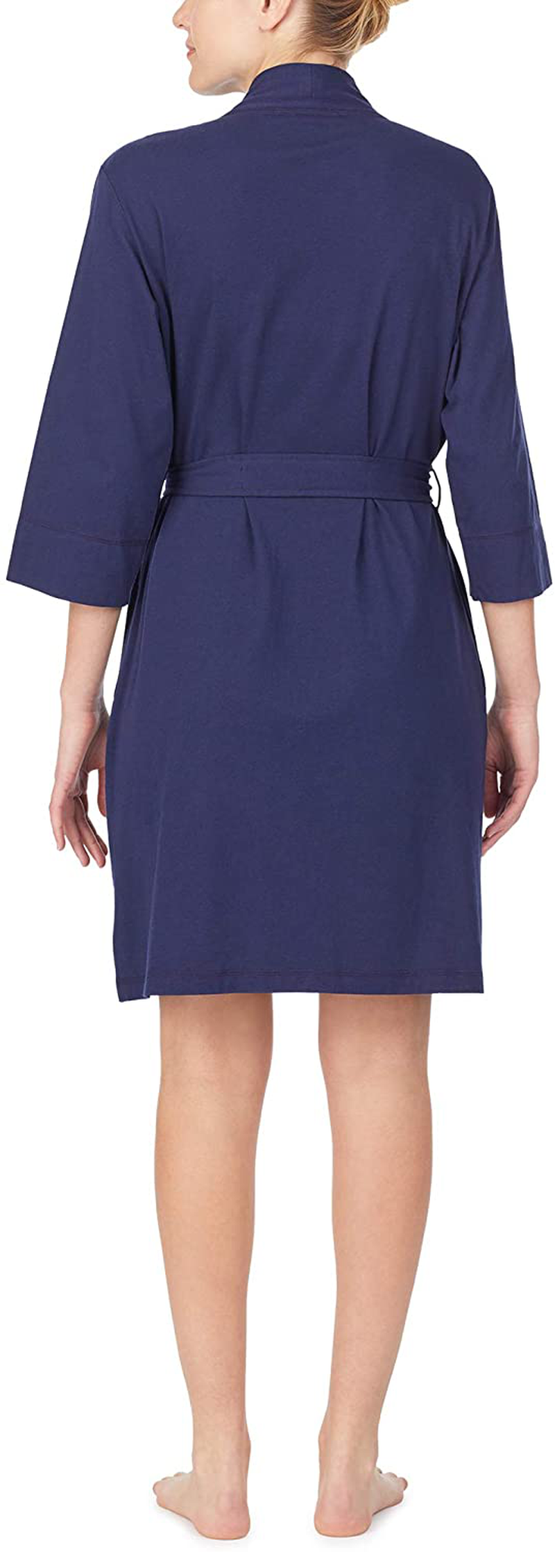 Nautica Women'S 100% Cotton Jersey Robe Apparel & Accessories > Clothing > Sleepwear & Loungewear > Robes Nautica   