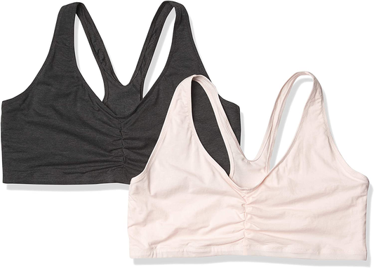 Hanes Women'S X-Temp Comfortflex Fit Pullover Bra MHH570 2-Pack Apparel & Accessories > Clothing > Underwear & Socks > Bras Kylie Max   