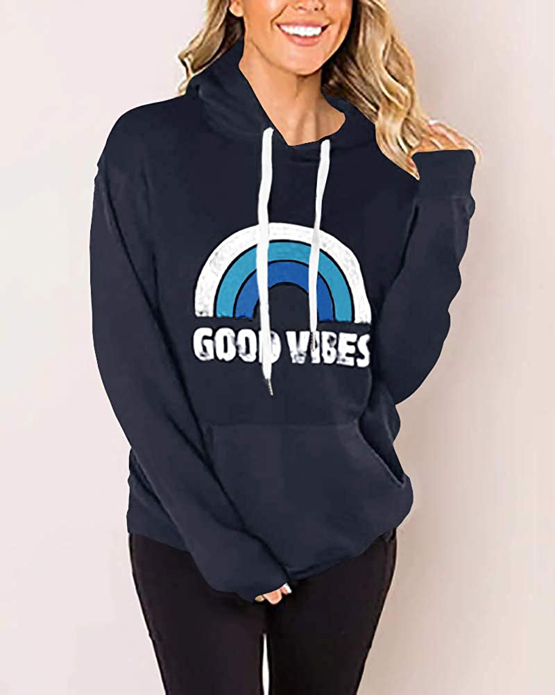 LACOZY Women'S Hoodies Long Sleeve Shirt Casual Graphic Tee Shirt Fall Clothes for Women Tops Blouse Apparel & Accessories > Clothing > Activewear Kylie Max   
