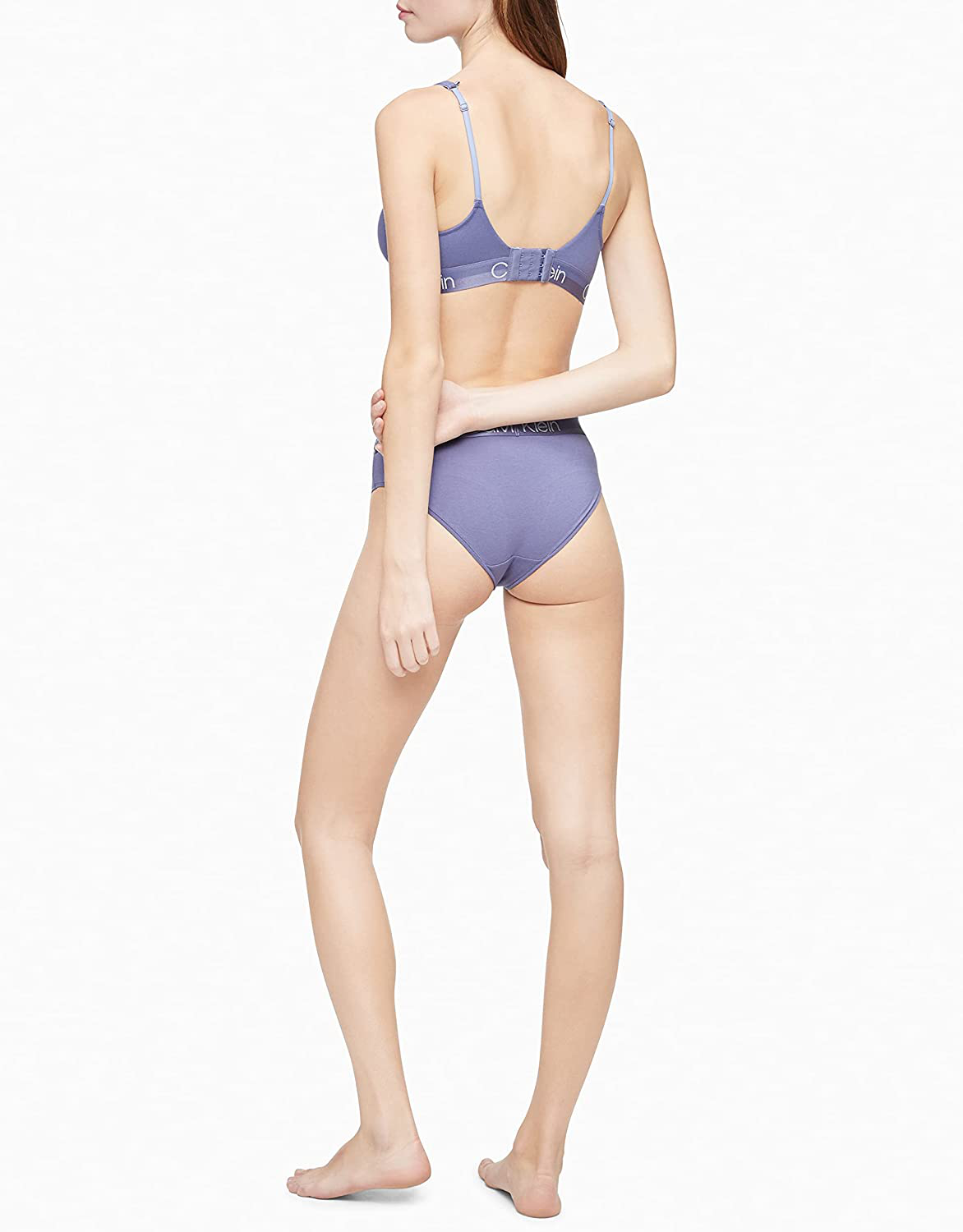Calvin Klein Women'S Structure Cotton Lightly Lined Triangle Bra Apparel & Accessories > Clothing > Underwear & Socks > Bras Kylie Max   