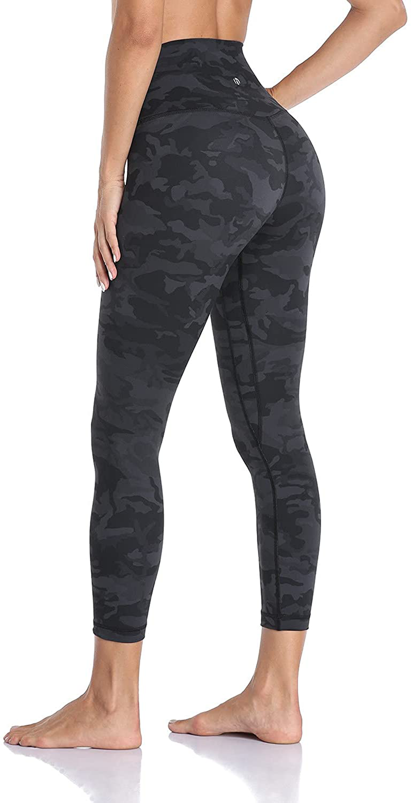 HeyNuts Hawthorn Athletic Essential II 7/8 Legging Women's High Waisted Yoga Pants Active Ankle Legging-25'' Apparel & Accessories > Clothing > Activewear HeyNuts   
