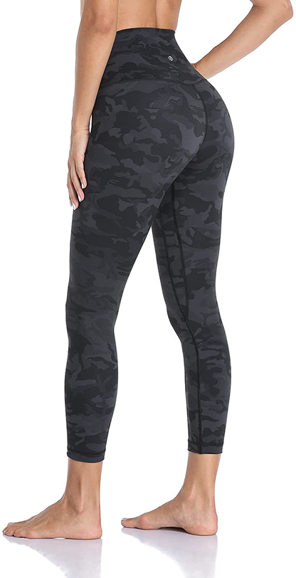 HeyNuts Hawthorn Athletic Essential II 7/8 Legging Women's High Waisted Yoga Pants Active Ankle Legging-25'' Apparel & Accessories > Clothing > Activewear HeyNuts   