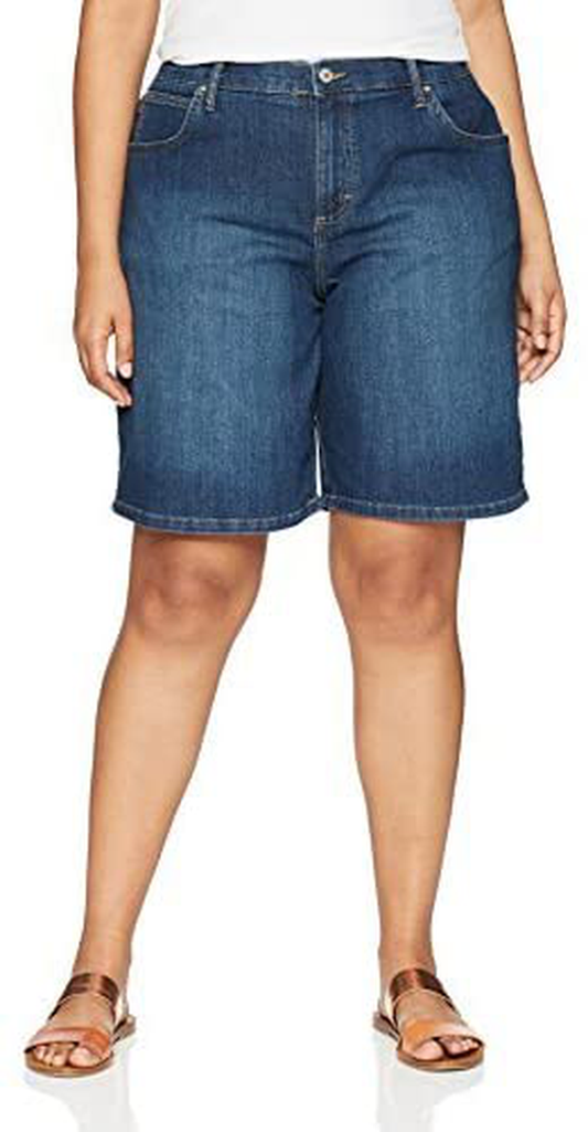 Lee Women'S plus Size Relaxed-Fit Bermuda Short Apparel & Accessories > Clothing > Shorts Kylie Max   