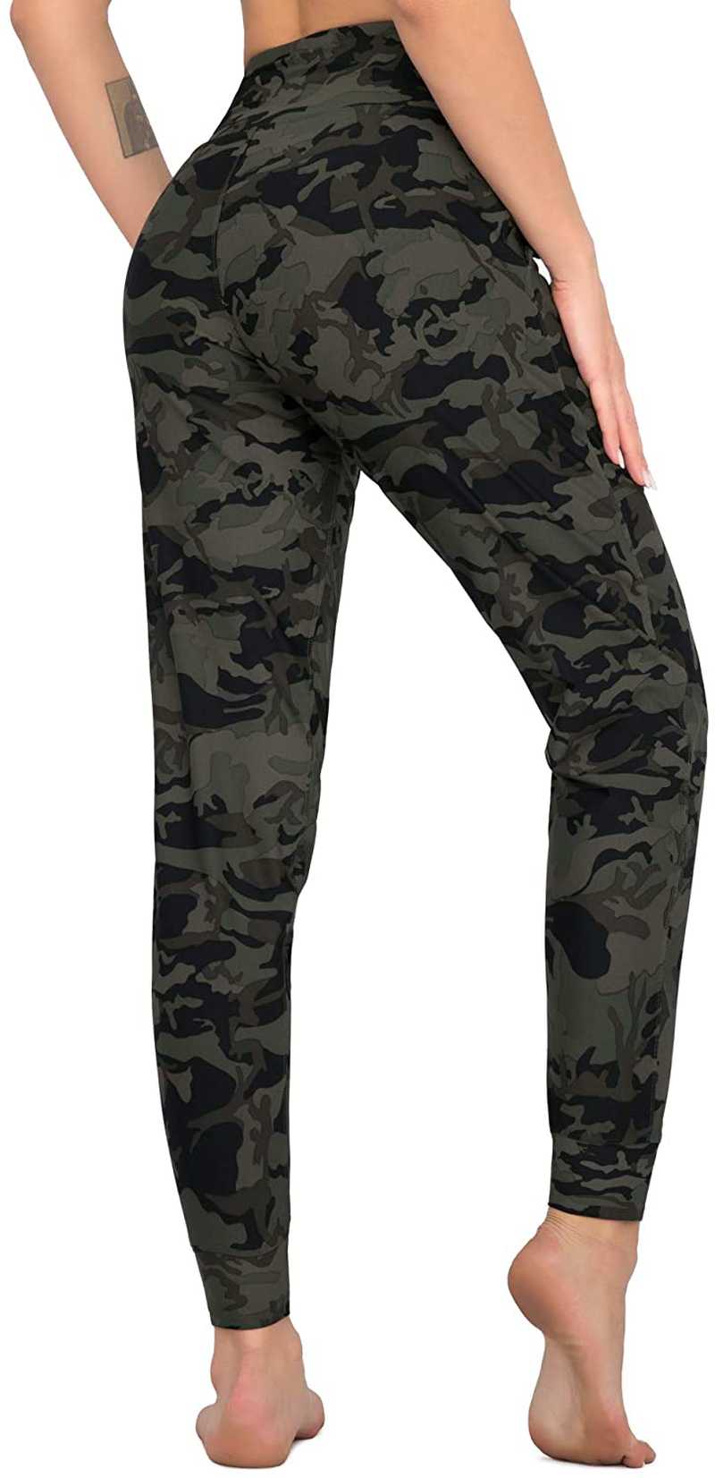 Dragon Fit Joggers for Women with Pockets,High Waist Workout Yoga Tapered Sweatpants Women'S Lounge Pants Apparel & Accessories > Clothing > Activewear Kylie Max   