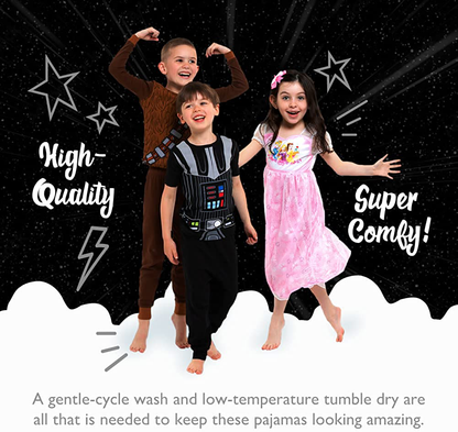 Star Wars Boys' Pajama Set Apparel & Accessories > Clothing > Sleepwear & Loungewear > Pajamas Kylie Max   