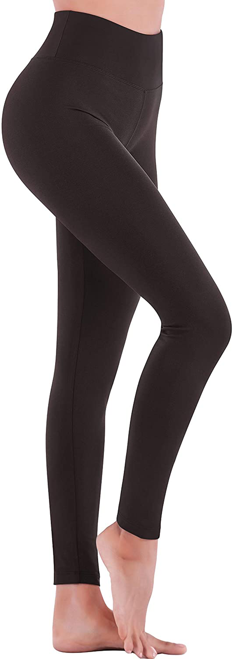 IUGA High Waisted Leggings for Women Workout Leggings with Inner Pocket Yoga Pants for Women Apparel & Accessories > Clothing > Activewear KYLIE MAX Dark Coffee X-Large 
