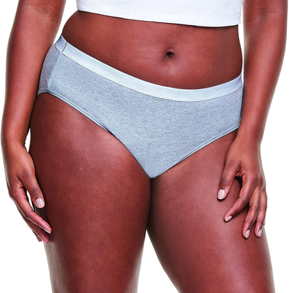 Hanes Women'S Sporty Cotton Hipster Underwear, Available in Multiple Pack Sizes Apparel & Accessories > Clothing > Underwear & Socks > Underwear Hanes   