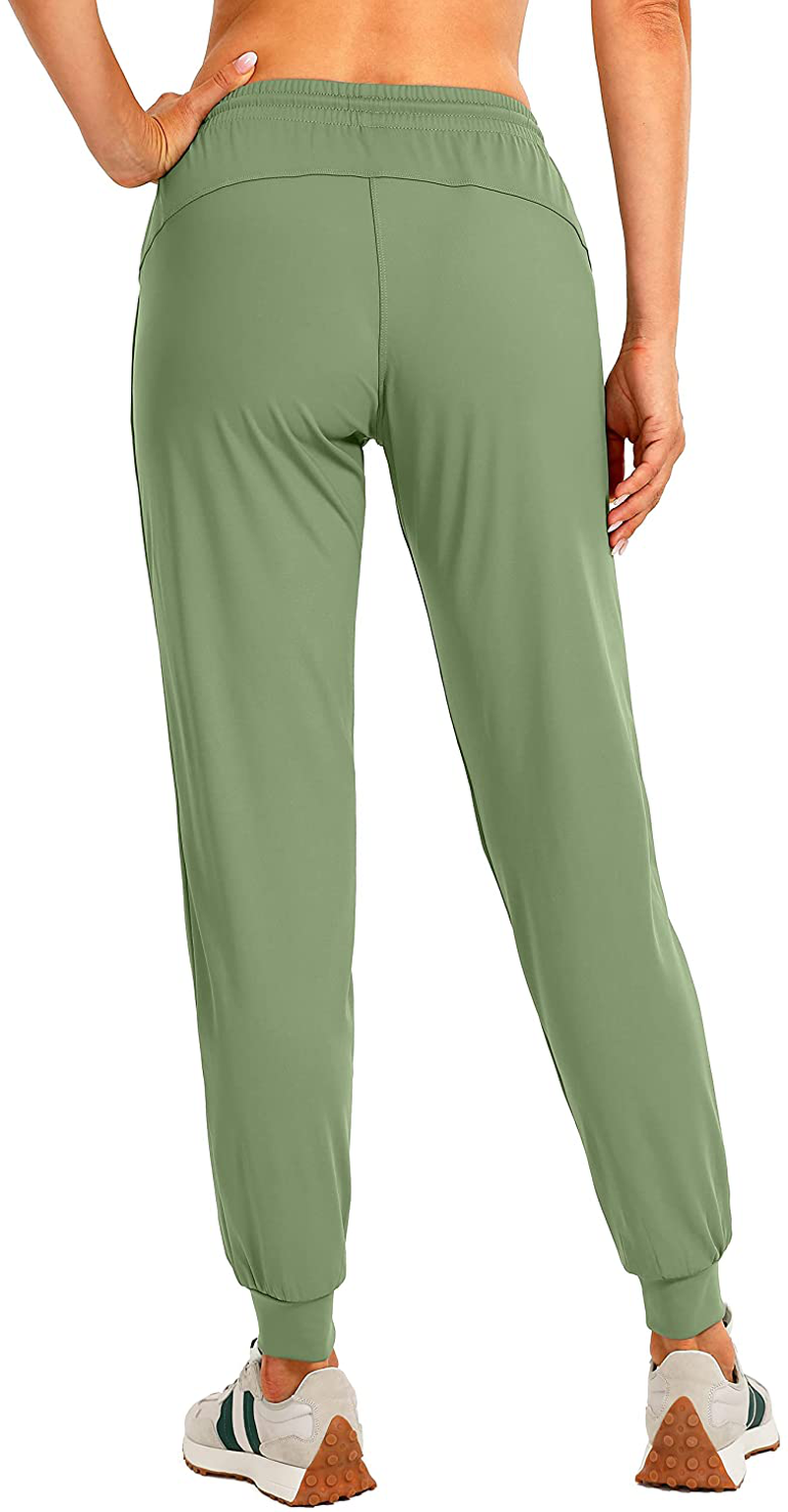 G Gradual Women'S Joggers Pants with Zipper Pockets Tapered Running Sweatpants for Women Lounge, Jogging Apparel & Accessories > Clothing > Activewear Kylie Max   