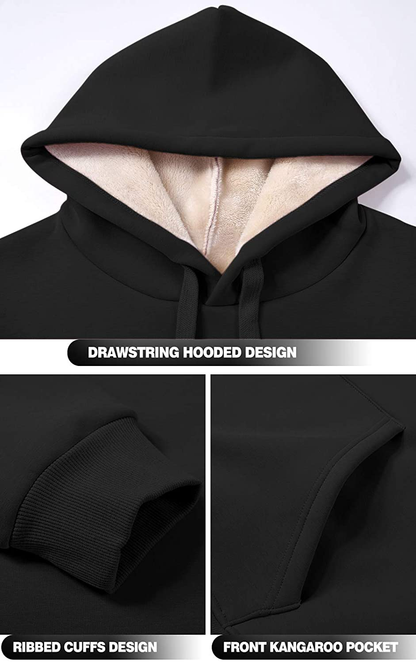 Theast Womens Winter Casual Warm Fleece Sherpa Lined Pullover Hooded Sweatshirt, Hoodies Sweatshirt for Women Apparel & Accessories > Clothing > Activewear Kylie Max   