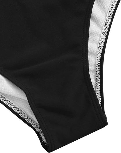 Sweatyrocks Women'S Bathing Suits One Shoulder Cutout One Piece Swimsuit Swimwear Monokini Apparel & Accessories > Clothing > Swimwear Kylie Max   