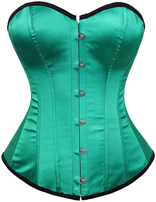 Corsets for Women plus Size Corset Top Vintage Stain Bustier Corsets Outfits Apparel & Accessories > Clothing > Underwear & Socks > Lingerie Haorugut   