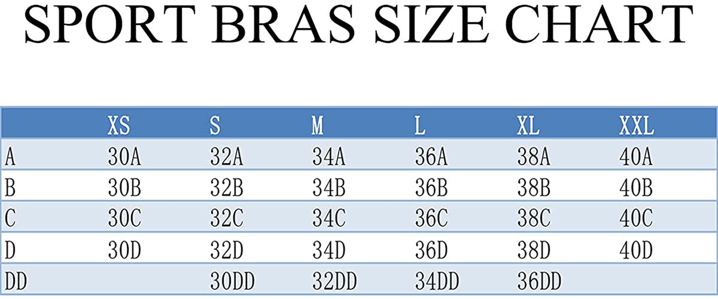 Oalka Women'S Racerback Sports Fitness Support Workout Running Bras Apparel & Accessories > Clothing > Underwear & Socks > Bras Kylie Max   