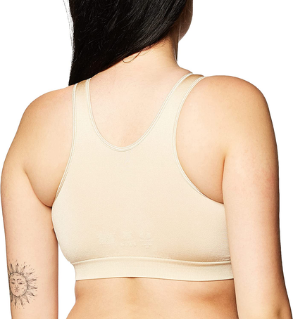 Fruit of the Loom Women'S Seamless Pullover Bra with Built-In Cups Apparel & Accessories > Clothing > Underwear & Socks > Bras Kylie Max   