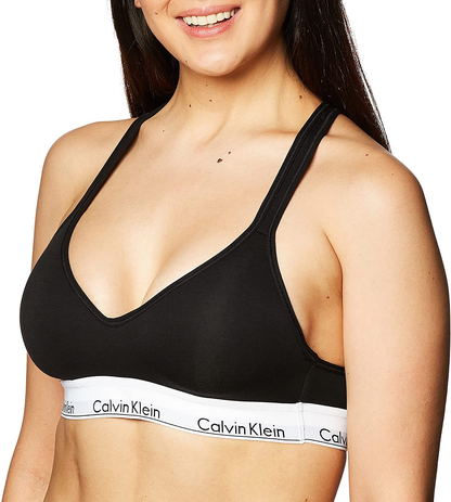 Calvin Klein Women’S Modern Cotton Lightly Lined Bralette Apparel & Accessories > Clothing > Underwear & Socks > Lingerie Calvin Klein   