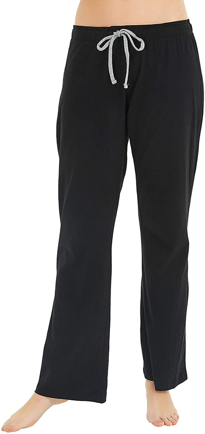 U2SKIIN Womens Cotton Pajama Pants, Comfortable Pajama Pants for Lounge Soft Lightweight Sleep Pj Bottoms for Women Apparel & Accessories > Clothing > Sleepwear & Loungewear > Pajamas Kylie Max   