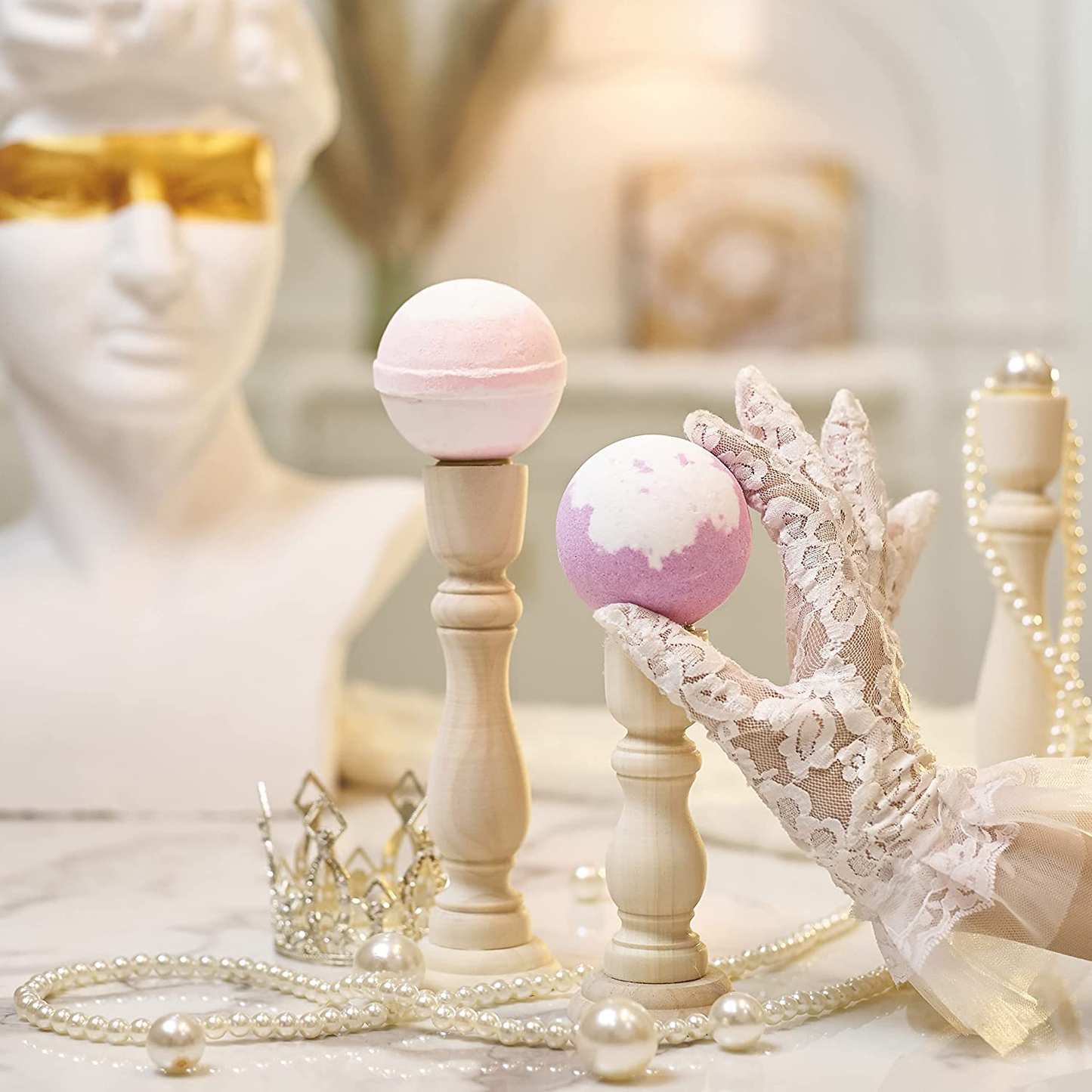 Birthday Gifts for Women - Spa Wine Tumbler Gift Box | Christmas Gifts for Women | Care Package | Self Care Gifts for Women - Get Well Soon Gifts for Women - Not a Day Over Fabulous Gifts for Women Arts & Entertainment > Party & Celebration > Gift Giving Naha Flume   