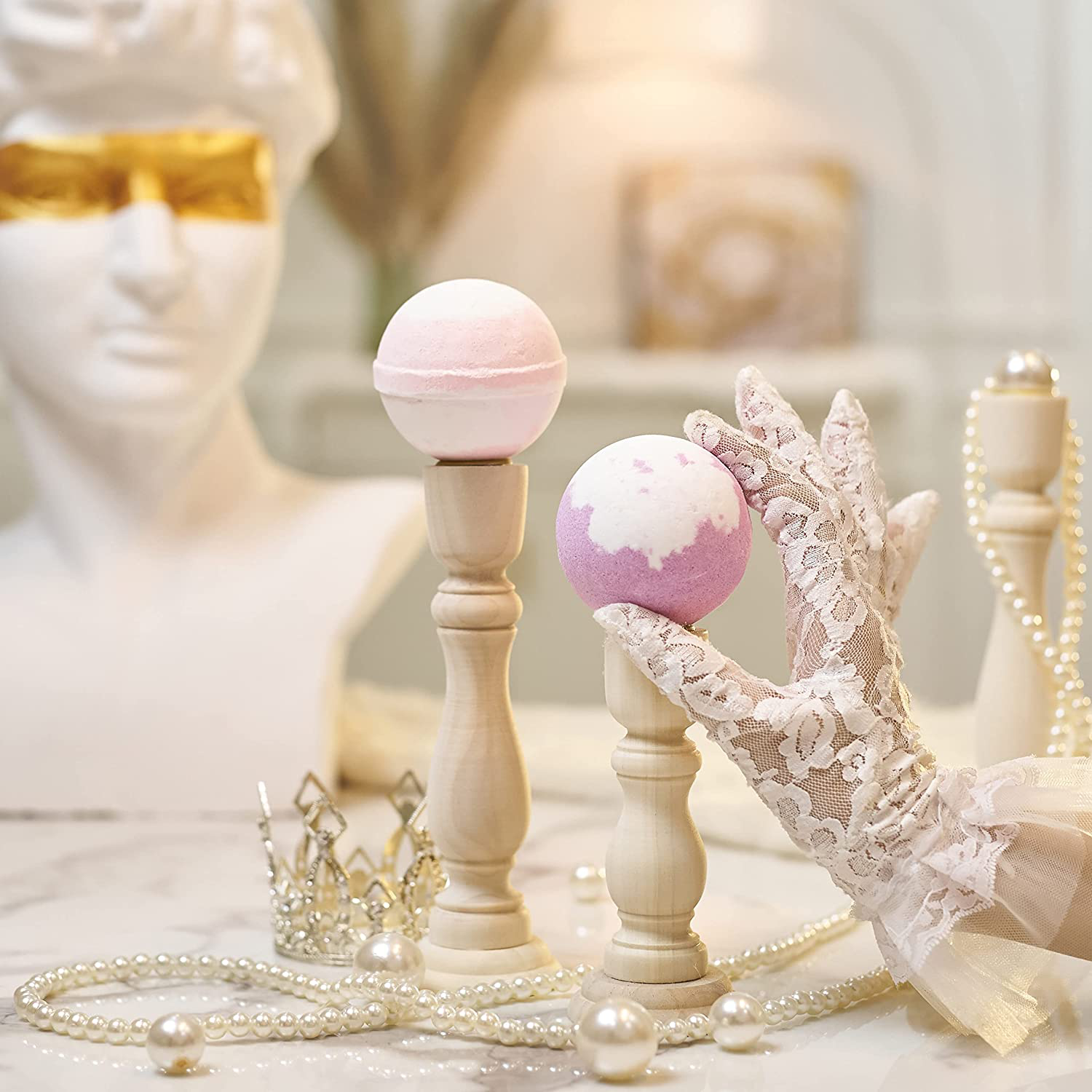 Birthday Gifts for Women - Spa Wine Tumbler Gift Box | Christmas Gifts for Women | Care Package | Self Care Gifts for Women - Get Well Soon Gifts for Women - Not a Day Over Fabulous Gifts for Women Arts & Entertainment > Party & Celebration > Gift Giving Naha Flume   