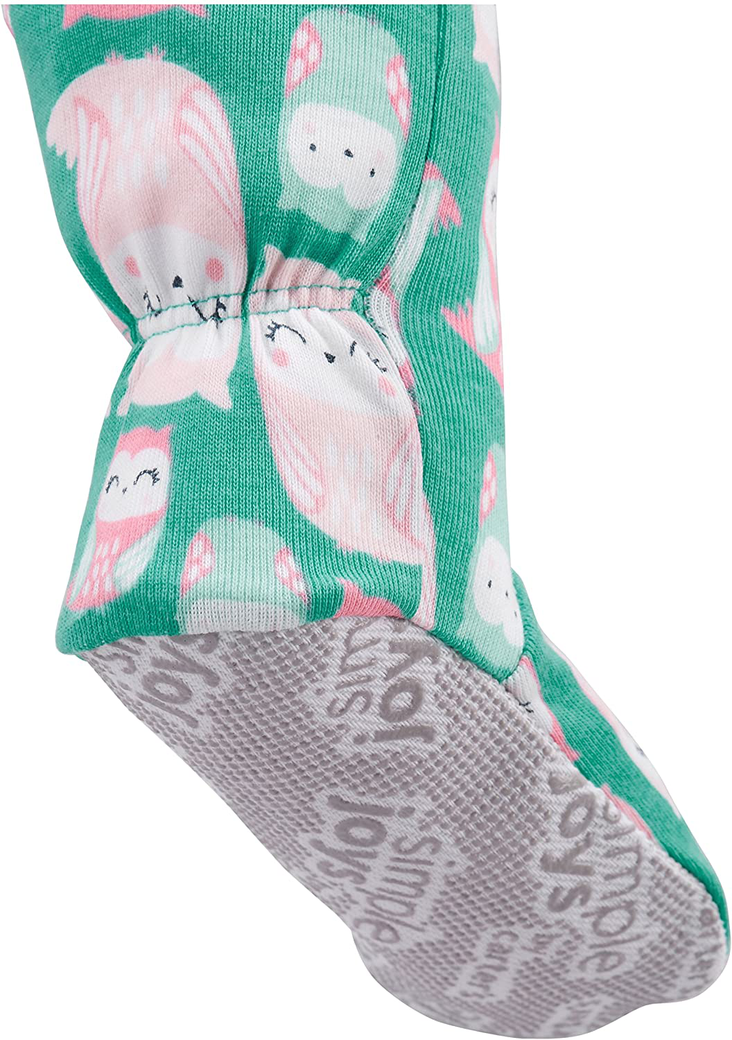 Simple Joys by Carter'S Toddler and Baby Girls' Snug Fit Footed Cotton Pajamas, Pack of 3 Apparel & Accessories > Clothing > Sleepwear & Loungewear > Pajamas Kylie Max   