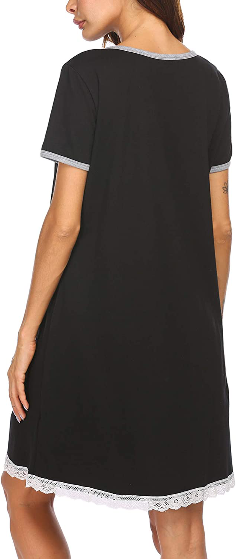 Ekouaer Womens Zip Front Robes Lightweight House Coat Zipper Nightgown(S-Xxl) Apparel & Accessories > Clothing > Sleepwear & Loungewear > Robes Ekouaer   