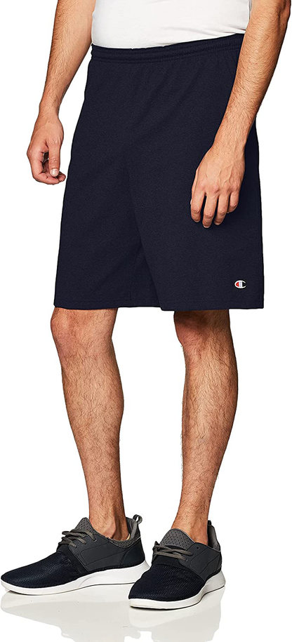Champion Men'S 9" Jersey Short with Pockets Apparel & Accessories > Clothing > Shorts Kylie Max   