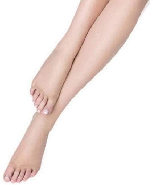Marilyn Womens Peep Toe Toeless Pantyhose Apparel & Accessories > Clothing > Underwear & Socks > Shapewear MARILYN Nude Medium 