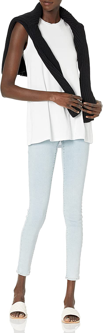 Daily Ritual Women'S Jersey Relaxed-Fit Muscle-Sleeve Swing Tunic Apparel & Accessories > Clothing > Activewear Kylie Max   