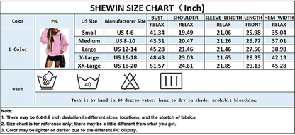 SHEWIN Women'S Casual Hoodies Long Sleeve Solid Lightweight Pullover Tops Loose Sweatshirt with Pocket Apparel & Accessories > Clothing > Activewear Kylie Max   